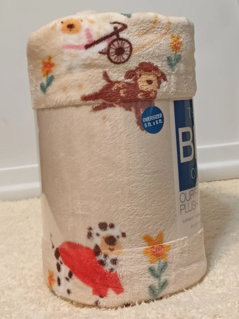 NWT ~ The Big One- "Love Fur All" Service Dog Blanket, Measures:  5 ft. x 6 ft. - Picture 8 of 9